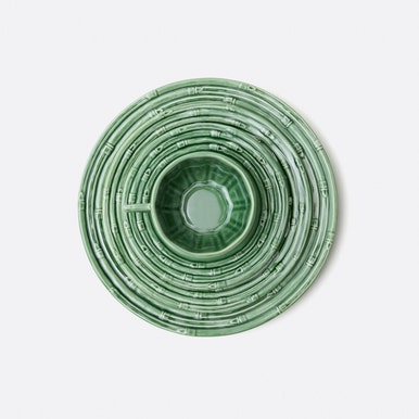 Green Bamboo Earthenware
